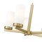 Z-Lite Danica 5 Light Chandelier, 19.5in. W x 12.5in. H, Modern Gold 3044-5MGLD - alternate 2